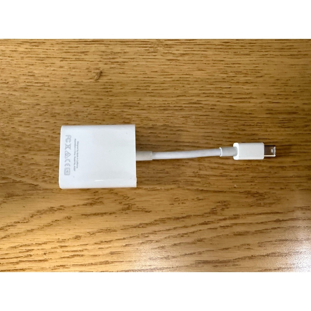 Apple MB570LLB Mini DisplayPort to DVI Adapter - White - Picture 2 of 4